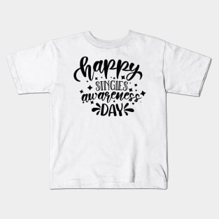 Happy Singles Awareness day Kids T-Shirt